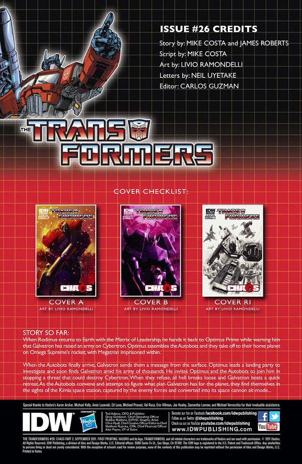 Idw Publishing Transformers 26  (4 of 11)